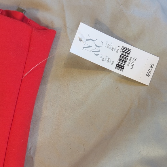 Red New York & Company Moto Jacket - Picture 5 of 5